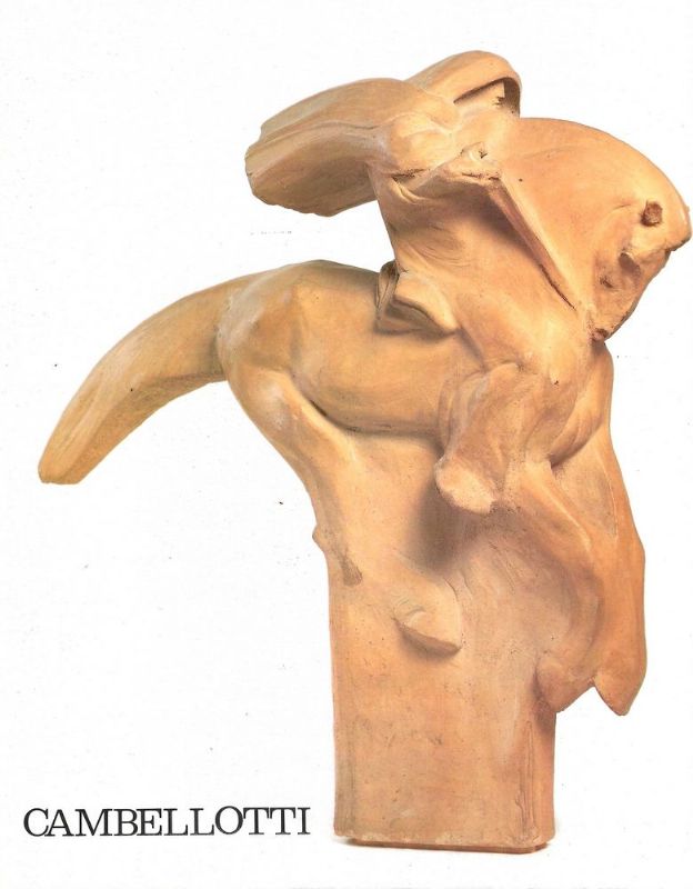 Cambellotti Scultore.