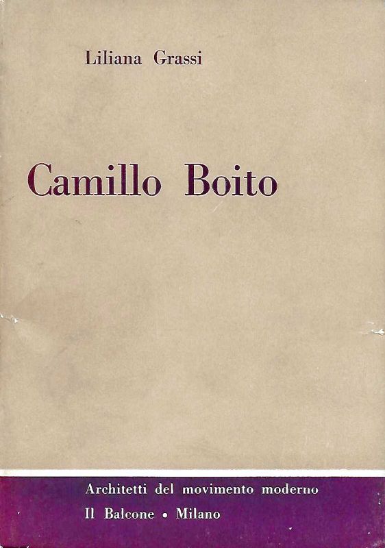 Camillo Boito.