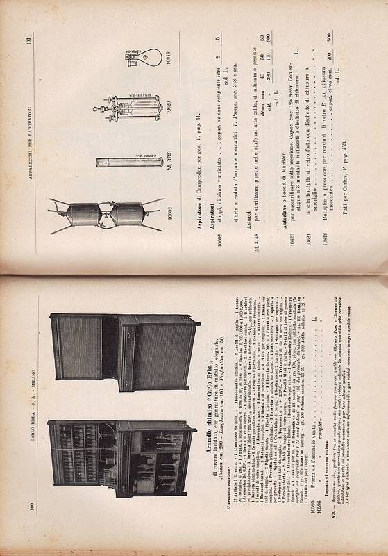 Catalogo Apparecchi, Strumenti e materiale di uso generale per laboratori …