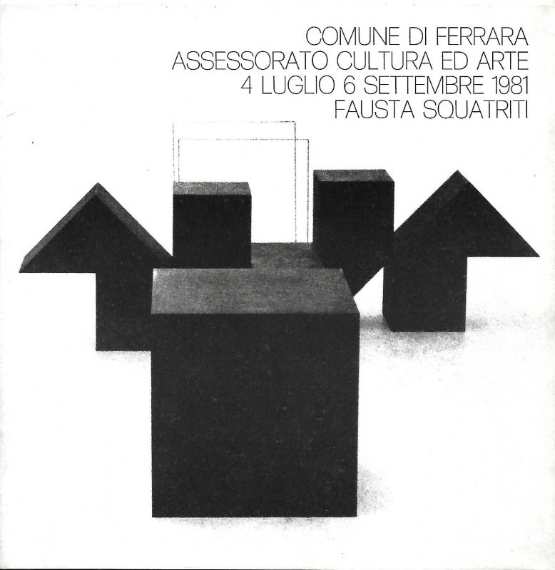 Comune di Ferrara, 1981 - Galleria la Polena - Genova …