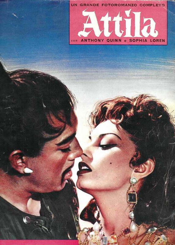 Con Anthony Quinn e Sophia Loren. (Un grande fotoromanzo completo).