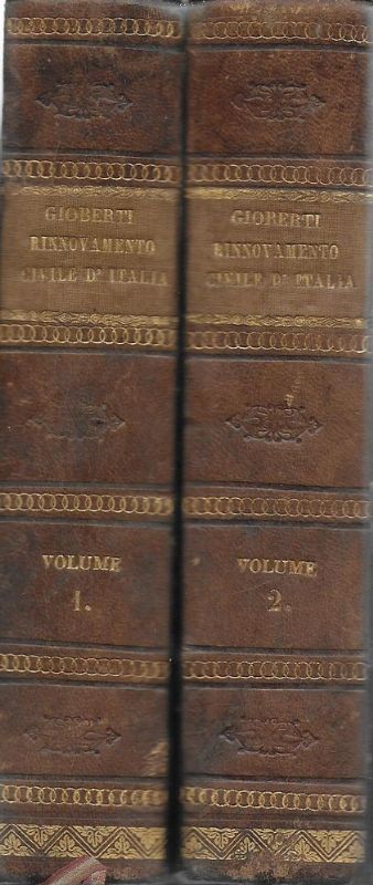 Del Rinnovamento civile d'Italia.