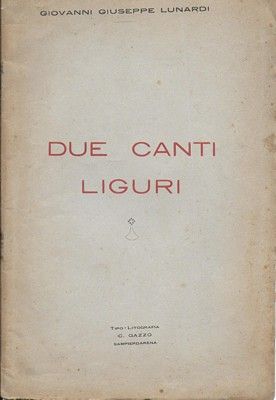 Due canti Liguri.