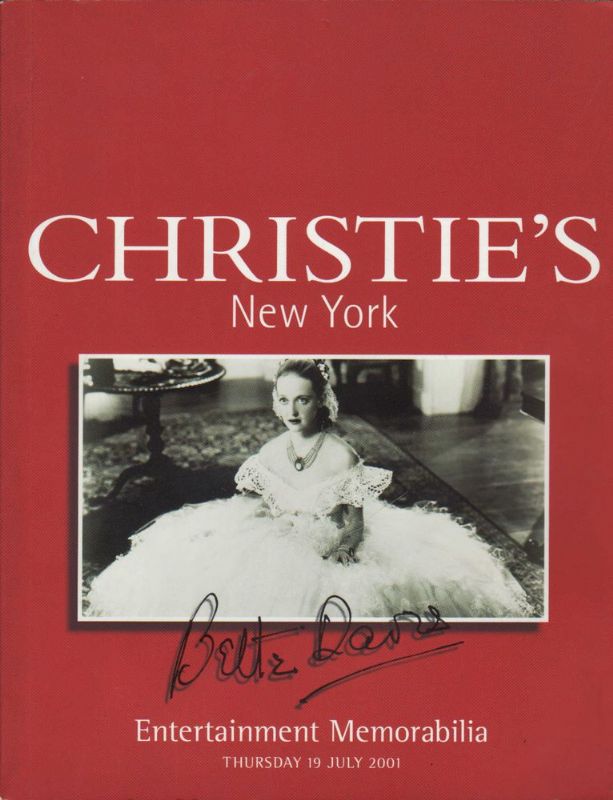 Entertainment memorabilia.