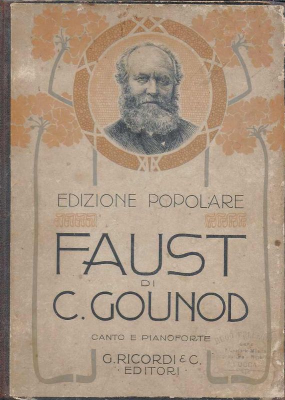 Faust. Dramma lirico in cinque atti dei signori J. Barbier …