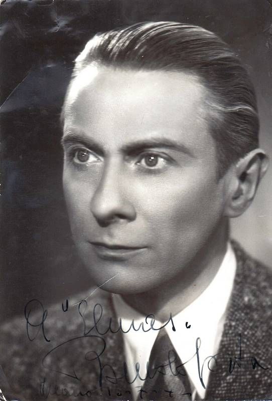 Fotografia con dedica e firma autografe.