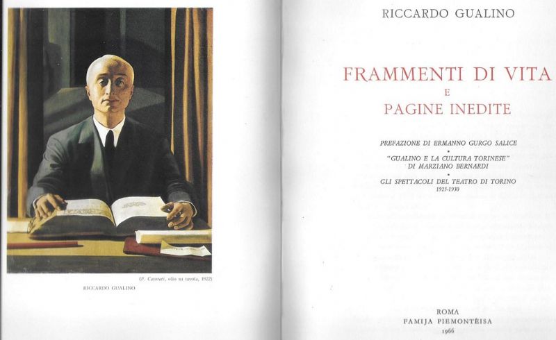Frammenti di vita e pagine inedite.