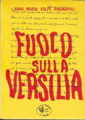 Fuoco sulla Versilia.