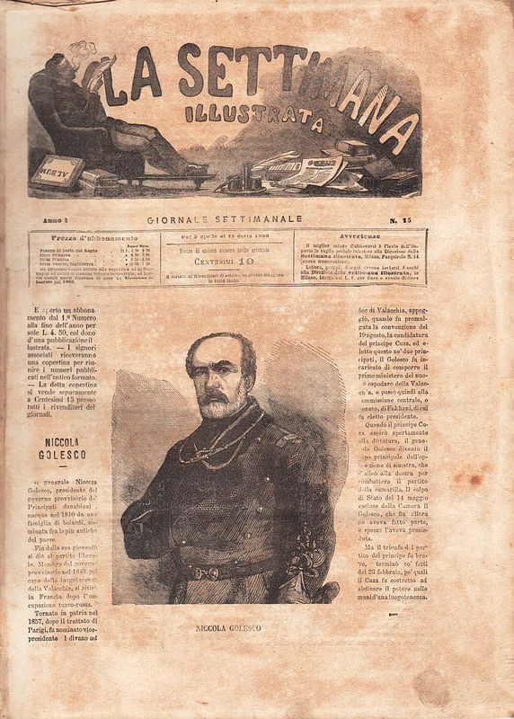 Giornale settimanale.