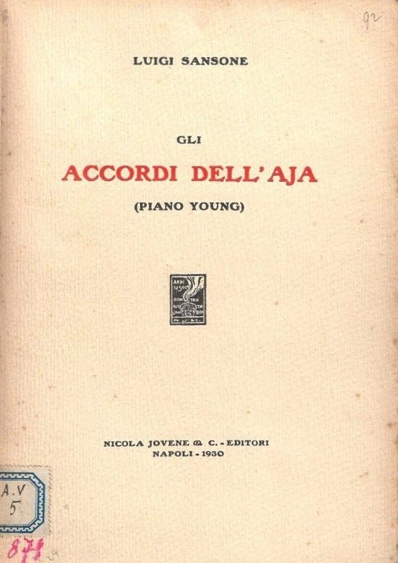 Gli accordi dell'Aja. (Piano Young).