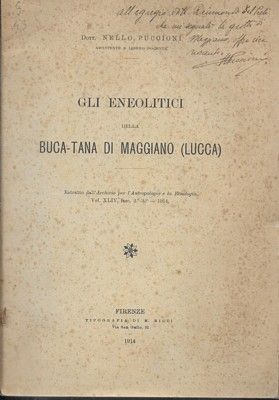 Gli eneolitici della Buca -Tana di Maggiano (Lucca) - (Estratto …