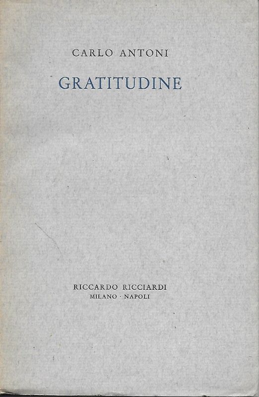 Gratitudine.