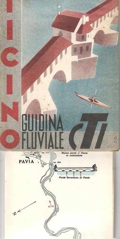 Guidine Fluviali, con una carta schematica.