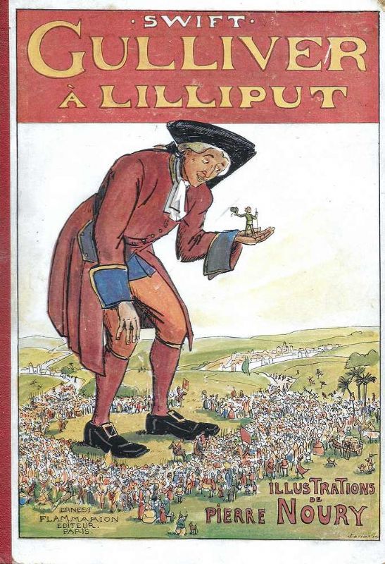 Gulliver à Lilliput.