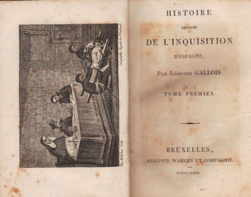 Histoire abrégée de l'Inquisition d'Espagne. Tome premier [-seconde].