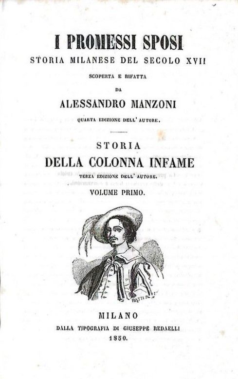 I promessi sposi, storia milanese del secolo XVII, scoperta e …