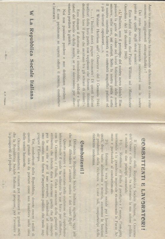 Il Governo della Repubblica Sociale Italiana, Il Governo dell'Onore e …