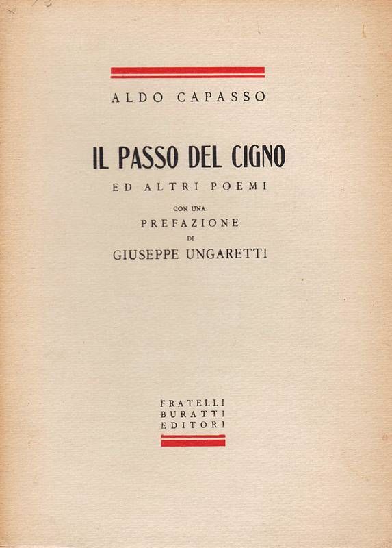 Il passo del cigno ed altri poemi. Con una prefazione …