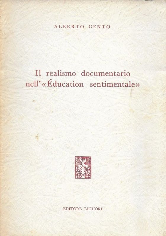 Il realismo documentario nell'Education sentimentale'.
