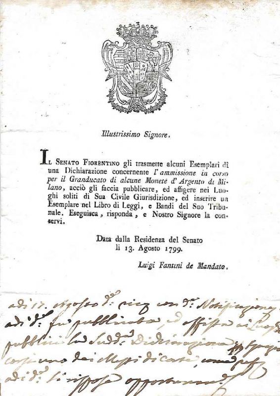 Il Senato Fiorentino.