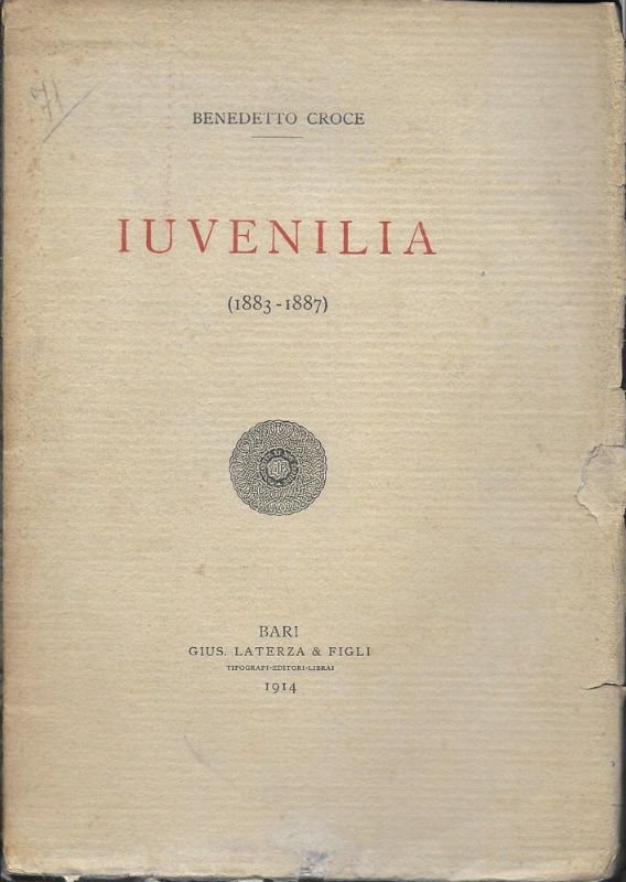Iuvenilia (1883-1887).