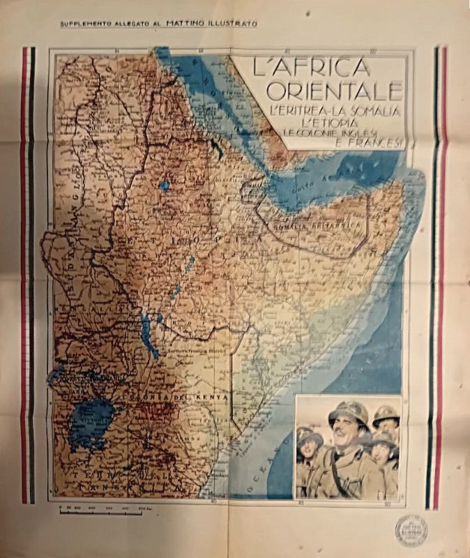 L'Eritrea - La Somalia -L'Etiopia, le Colonie Inglesi e Francesi.