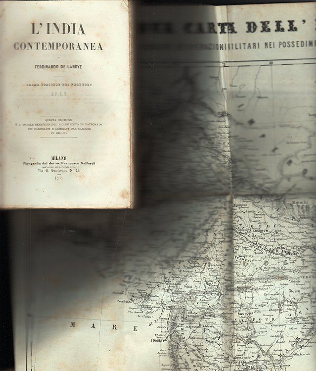 L'India contemporanea. Prima versione dal francese di F.G.B.