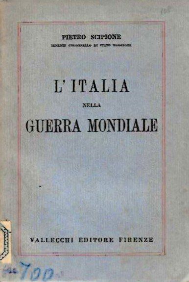 L'Italia nella Guerra mondiale.
