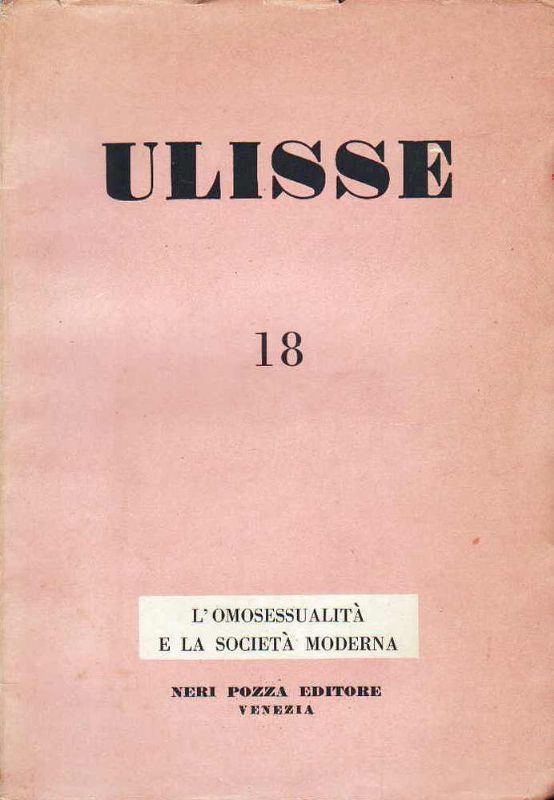 L'omosessualità e la società moderna (Anno VII, Vol. III, Fascicolo …