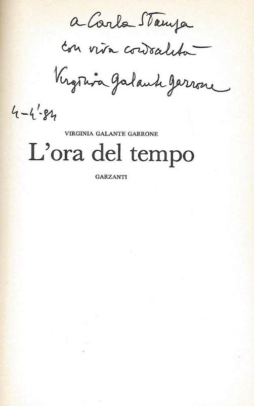 L'ora del tempo.