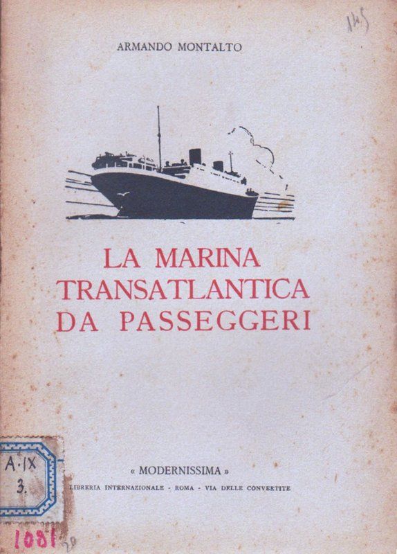 La marina transatlantica da passeggeri.