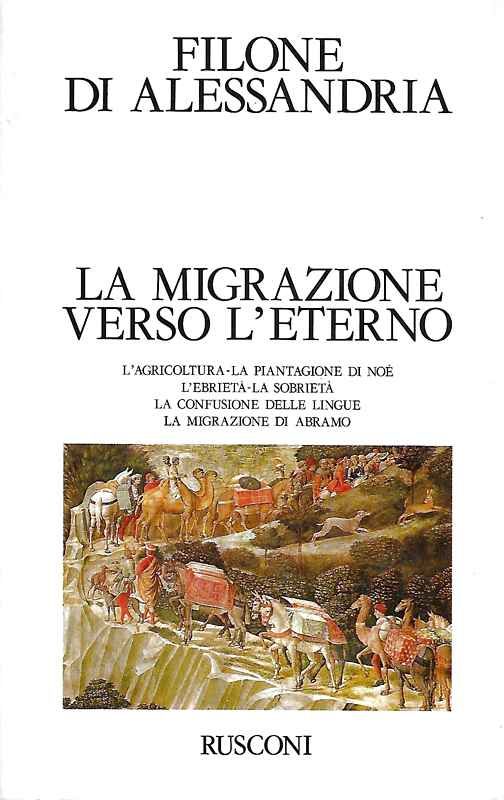 La migrazione verso l'eterno. L'agricoltura - La piantagione - L'ebrietà …
