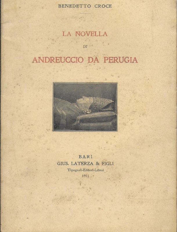 La novella di Andreuccio da Perugia, Conferenza tenuta alla società …