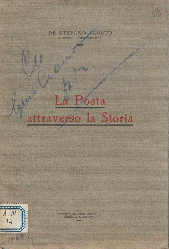 La Posta attraverso la Storia.