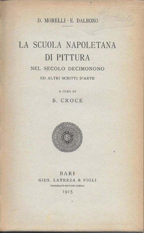 La scuola Napoletana di Pittura nel secolo decimonono ed altri …