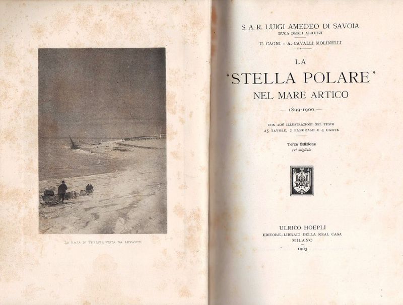 La 'Stella Polare' nel mare artico. 1899 -1900.