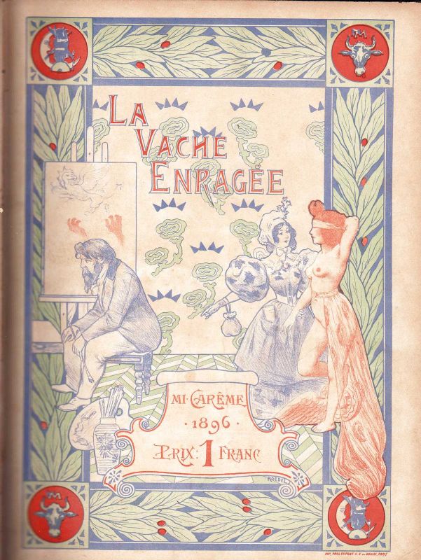 La Vache Enragée - Au Quartier Latin. Interessante insieme di …