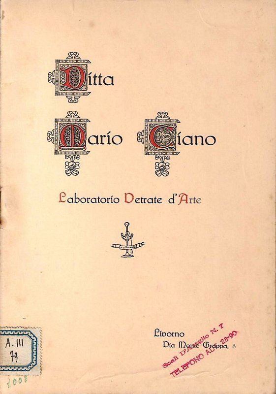 Laboratorio Vetrate d'Arte - Livorno, Via Monte Grappa.