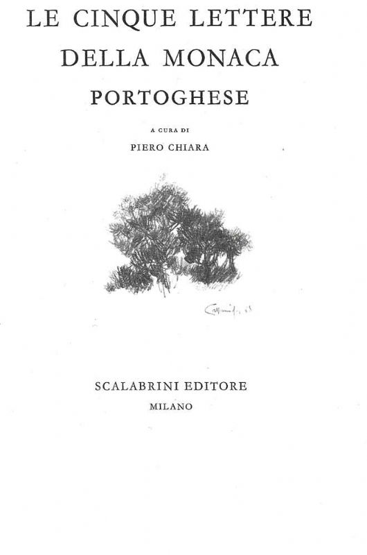 Le cinque lettere della Monaca Portoghese.