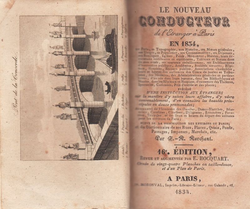 Le Nouveau conducteur de l'Étranger à Paris en 1834, (.) …