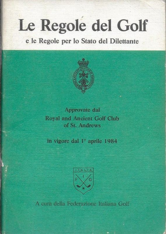 Le regole del Golf e le regole per lo Stato …