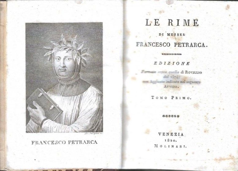 Le Rime. Edizione Formata sopra quella di Rovillio del 1574 …