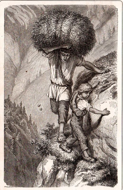 Les Alpes. Descriptions et récits (.) avec seize illustrations d'après …