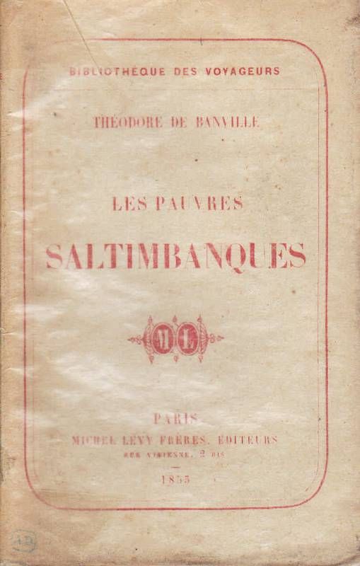 Les pauvres saltimbanques.