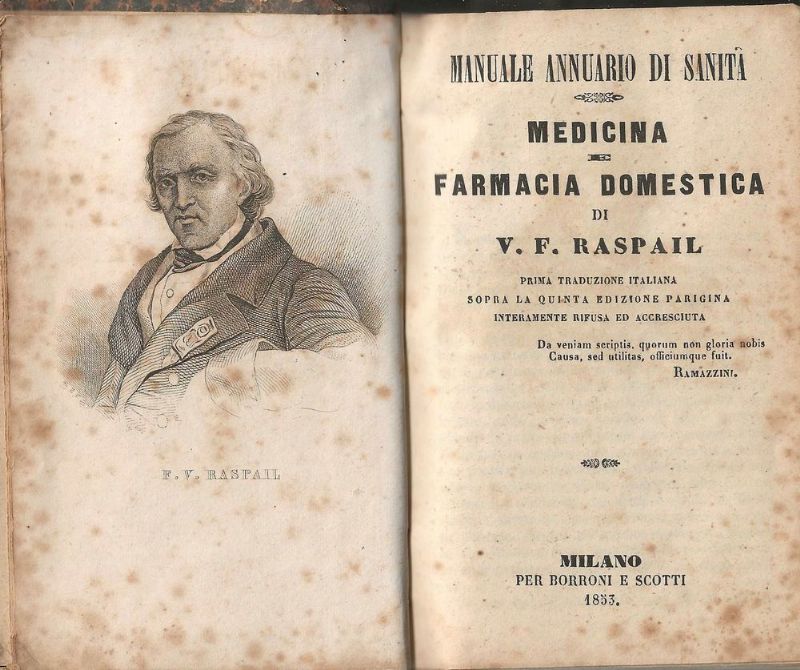Manuale annuario di Sanità. Medicina e farmacia domestica.