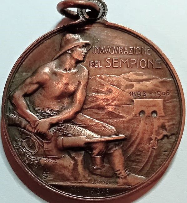 Medaglia in bronzo.