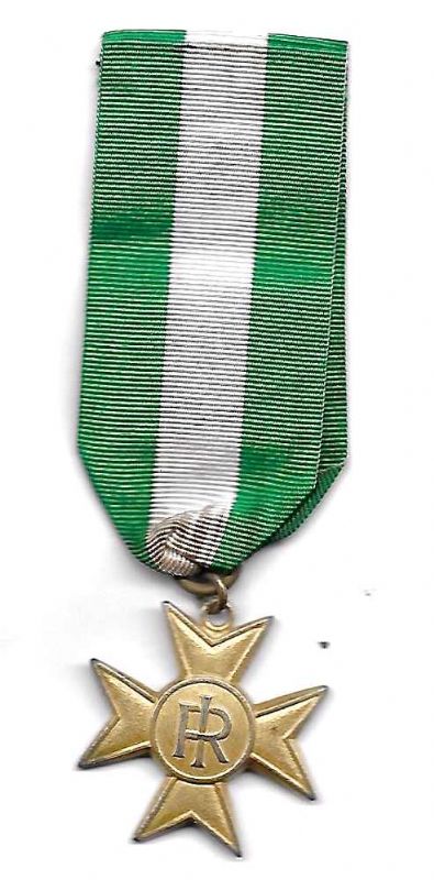 Medaglia per i XXV anni di servizio militare Repubblica Italiana.