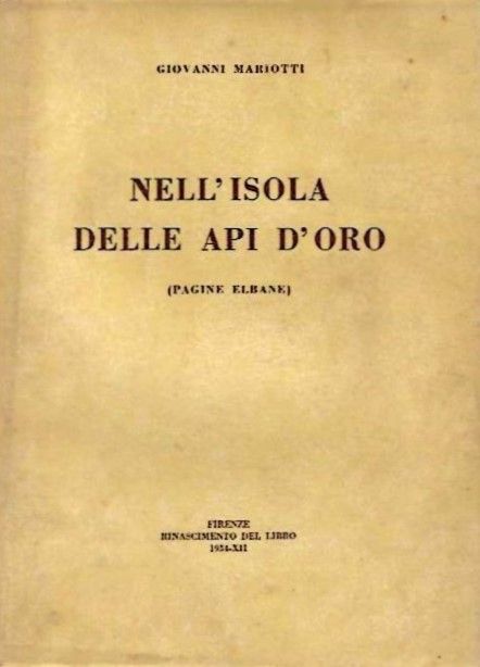 Nell'Isola dele Api d'Oro (Pagine Elbane).