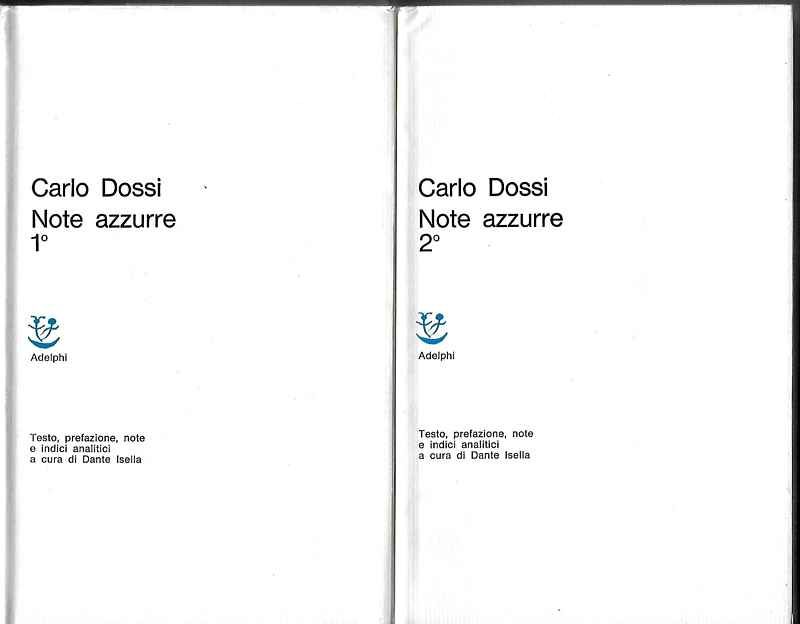 Note azzurre.