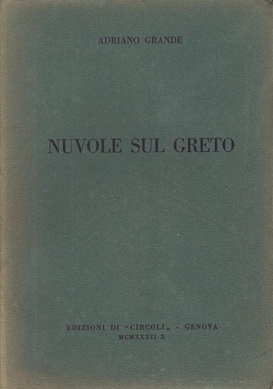 Nuvole sul greto.
